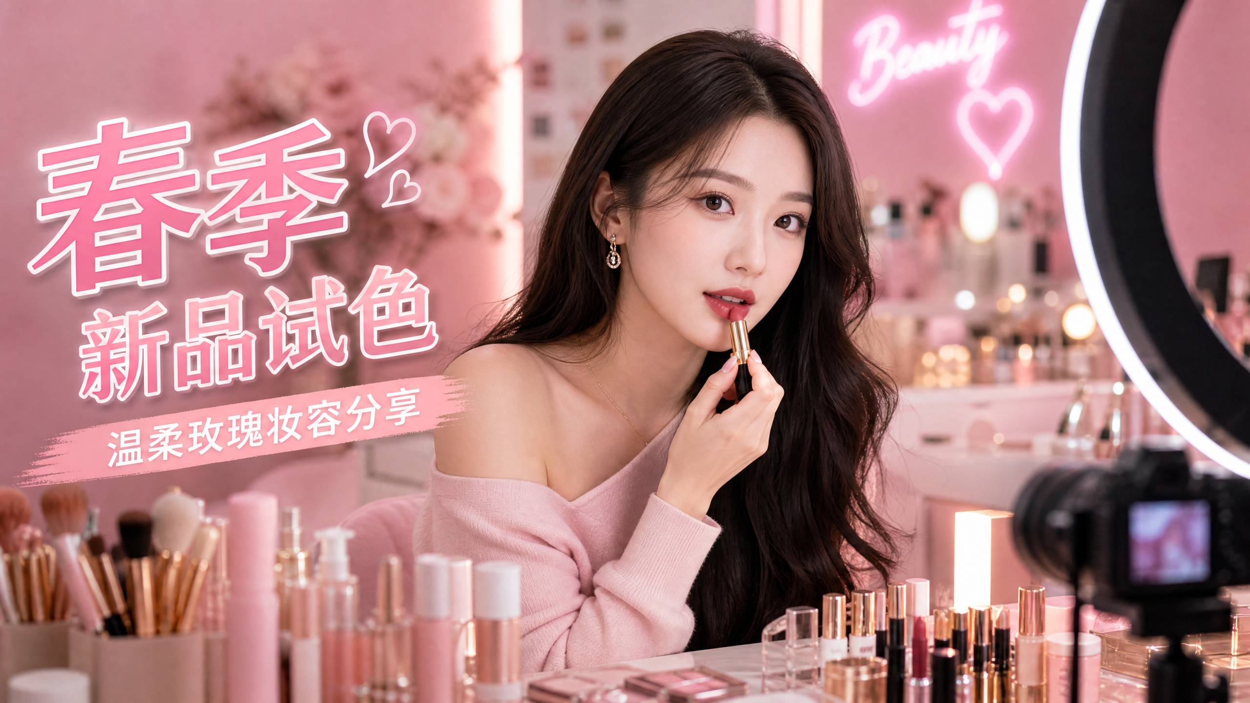 糖心vlog美妆视频教程